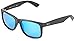 Ray-Ban Justin RB4165 Non-Polarized- Occhiali da Sole Unisex, Nero (Cornice: Nero, Lenti: Blu con mirroring 622/55), 54 mm