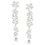 Clear-Silver Tone