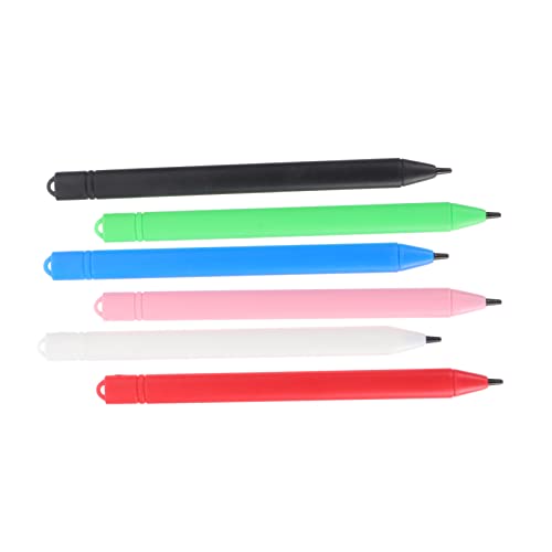 Uonlytech 6 Pièces Stylo à Dessin LCD Jouets en Vrac pour Enfants stylos de Conseil d'affichage à Cristaux liquides Tablette d'écriture LCD pour Enfants Ordinateurs Portables Stylo à Peindre