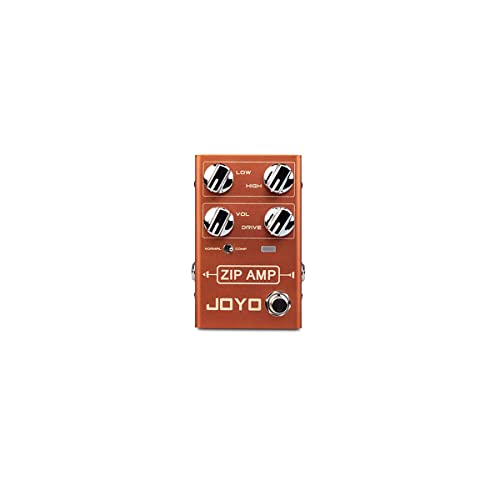 Pédale de guitare à compression overdrive JOYO R-04 Zip Amp pour un son dynamique