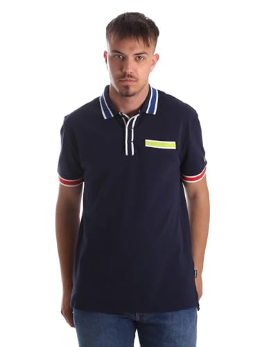 Polo Tommy Hilfiger DM0DM06029 Bleu S en coton premium durable