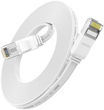 UGREEN Ethernet Cable 30M, Flat RJ45 LAN Gigabit Cat 6 Internet Cable
