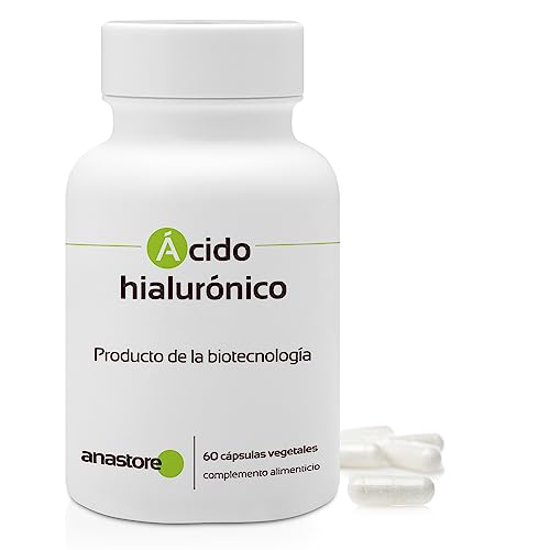 ÁCIDO HIALURÓNICO, PRODUCTO DE BIOTECNOLOGÍA * 100 mg / 60 cápsulas * Articulaciones (dolor de articulaciones, inflamación), Inmunitario (respiración), Piel (antiedad, hidratación), Visión