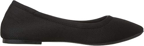 Skechers Womens Cleo Sass Ballet Flat,Black,8 M US