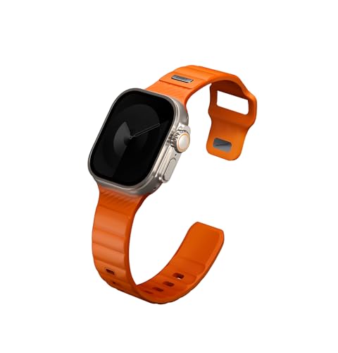 Bracelet FKM UNIQ STRIDE Apple Watch 49 mm en élastomère de qualité supérieure
