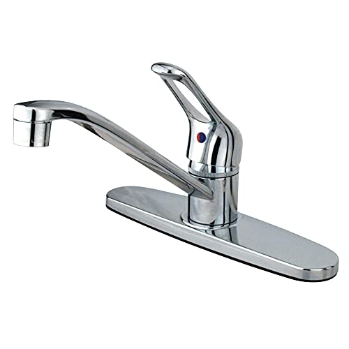 Kingston Brass KB561 Wyndham Kitchen Faucet without Sprayer, 8-Inch, Polished Chrome