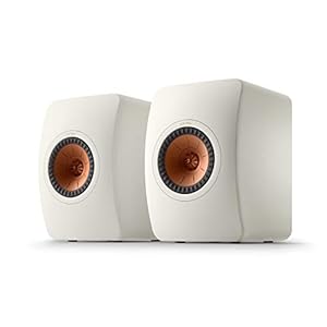 KEF LS50 Meta Passive Bookshelf Speakers – Pair (Mineral White)