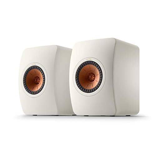 KEF LS50 Meta Passive Bookshelf Speakers – Pair (Mineral White)