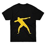 Mens Womens T-Shirt Usain Apparel Bolt Unisex Tee Cotton Shirt Costume for Friends Gifts,Multicolor