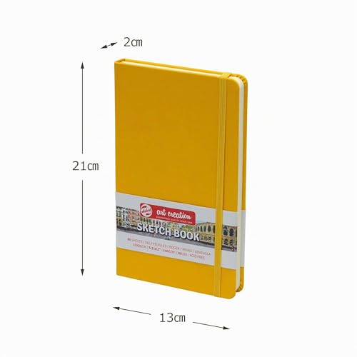 Miniatura 2 de Talens Art Creation Sketchbook - Amarillo Oro - 13x21 Cm - 80 Hojas - 140 G M - Diario De Dibujo Sin Ácido