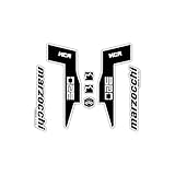 marzocchi 66 rcv dichtung  Marzocchi 350 NCR Schwarzer Rand Gabelfahrrad-Aufkleber, kompatibel mit 66 cm (26 Zoll)