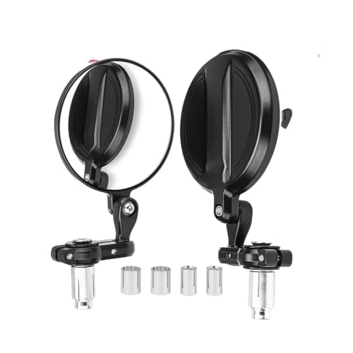 Rétroviseur moto pour éliminer les angles morts avec les miroirs de guidon rotatifs 360°