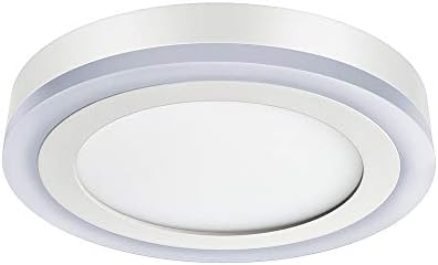 Luminária LED 3 Estágios 12+6w 6500k/3000k Elgin Redonda De Sobre...