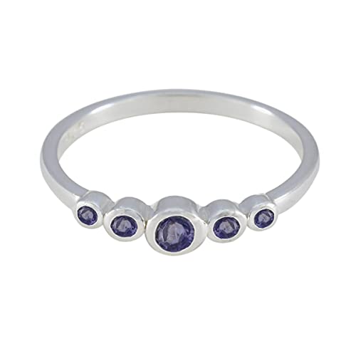 Bague iolite en argent 925 une piece d artisanat d exception pour femme