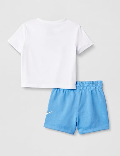 Jersey Sportswear T-Shirt and French Terry Shorts 2-Piece Outfit Set