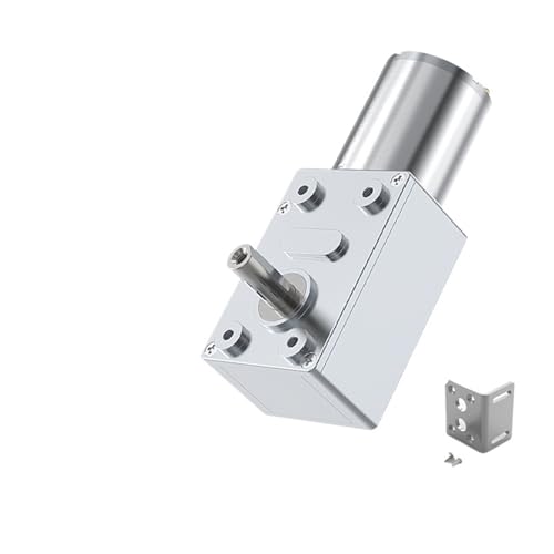 Moteur à engrenages à vis sans fin 12V 8RPM JGY-370 motoréducteur CC