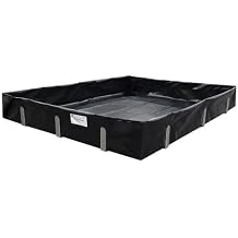 ENPAC 4 Drum Spill Pallet, 4000 Lb, 66-Gallon, with Forklift Pockets, Low Profile, and Removable Grates. EPA/OSHA Compliant