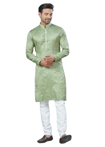 Pyjama Kurta Jequrd Pintex 12078 vêtement indien traditionnel en tissu