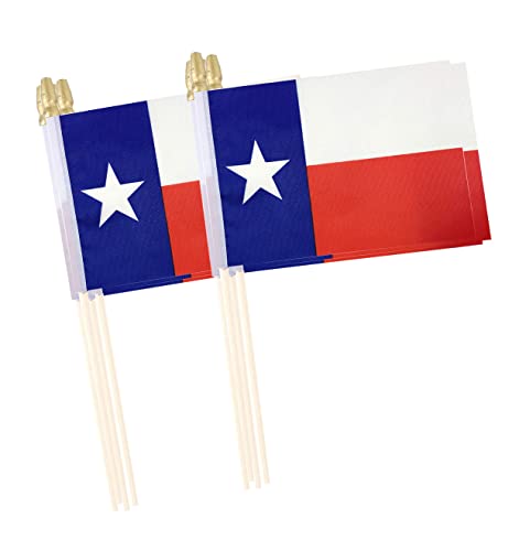 Lebei Texas Flagge Mini Tischflaggen 12 Stück