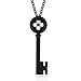 guodong Mode Halloween Schmuck Geschenk 2020 Coraline Halskette Mit Schwarzen Knopf Schlüssel Oder Schlüsselbund Anime Cosplay Zubehör
