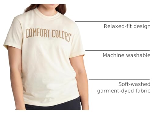 Image of Comfort Colors Adult Heavyweight Short Sleeve Tee, Style G1717 /G1745, Multipack
