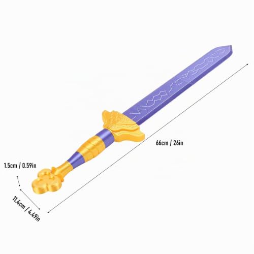 YUEHISY Accessoire D'épée de Cosplay, Arme de Jeu de Rôle Imprimée en 3D, épée PLA Détaillée pour Accessoires de Costumes, de Films, de Festivals et d'halloween – vue 4