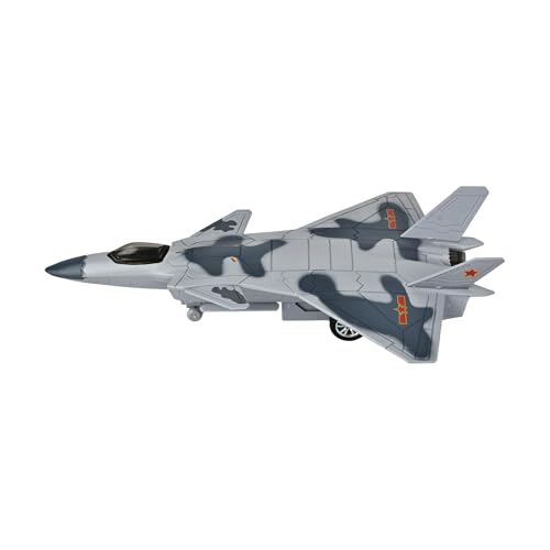 Image of Toys Uncle Diecast Aeroplane Scale Model, (1:400 Fighter Aeroplane with Light and Sound (Type 10))