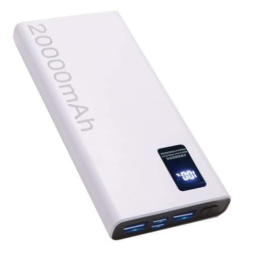 Amazon | 大容量モバイルバッテリー 【20000mAh 大容量】超薄型 軽量