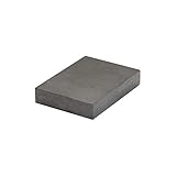 Block Magnet, Ceramic, 17 lb.