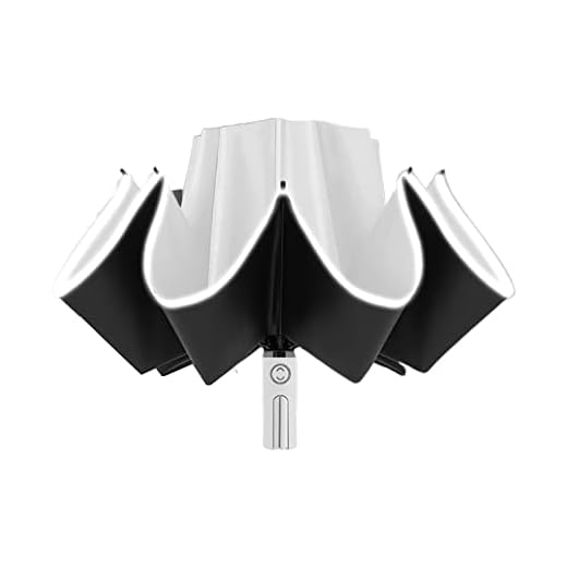 MAHUDVCR Automatic Folding Umbrella