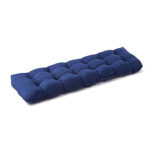Outdoor Bench Cushion 48x18, Water-Resistant