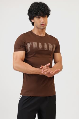 Image of FUAARK Mens Staple Slim Fit Cotton T-Shirt