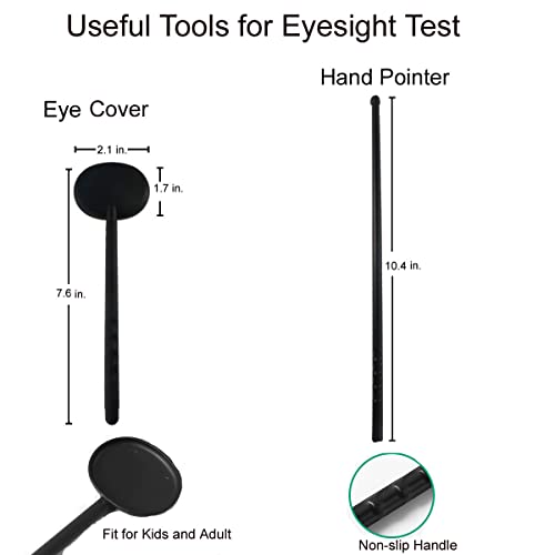 Image of DMCBY Snellen Eye Chart, Eye Charts for Eye Exams 20 Feet, Snellen Chart