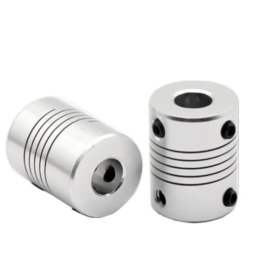 GRASAKY Z��CNC�X�e�b�s���O���[�^�[�R�l�N�^�p�A���~�j�E��D19L25�J�v���t���L�V�u���J�b�v�����O4�� �a�t���e����(6.35x8mm)