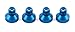 Team Associated 1598 Factory Team Blue Aluminum Shock Cap