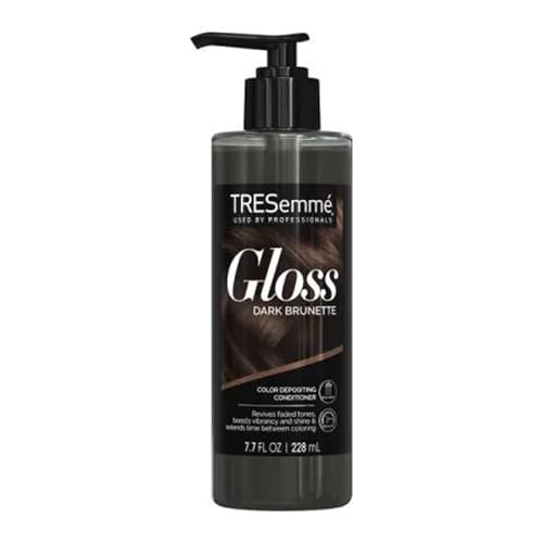 Tresemme Gloss Dark Brunette Provides 3-Minute Results in Shower Color Enhancing 7.7 fl oz