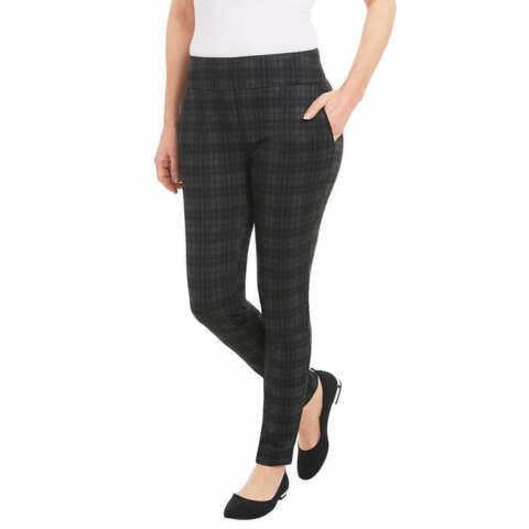 Ladies Multi Lightweight Pull-On Pant Built-in Tummy Control Panel New Size X-Small 1618818