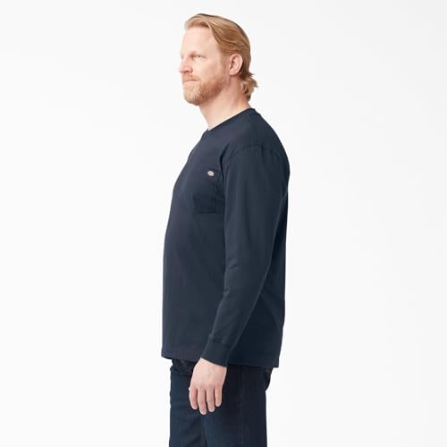 Image of Dickies Men's Big and Tall Long Sleeve Heavyweight Crew Neck