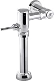 Kohler K-76321-CP PRIMME Manual flushometer Valve for 1.28 gpf toiletPOLISHED Chrome