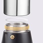 Stovetop Maker, Coffee Maker, Induction Heating Moka Pot Stovetop Coffee Maker, Stainless Steel Italian Coffee Machine for Home (500ml) - Image 7