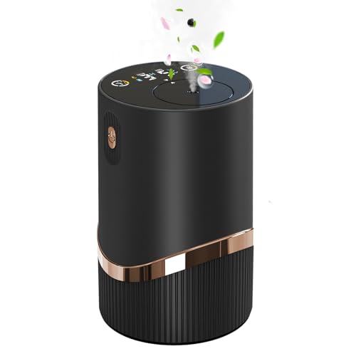 Difusor sin agua para aceites esenciales, difusor atomizador de aromaterapia de 2000 mAh, aromaterapia portátil, 4 modos de trabajo y 3 modos de atomización, capacidad de 5-20 ml para el hogar,