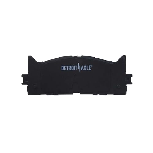 Image of Detroit Axle - Front Brake Pads for 08-18 Toyota Avalon, 07-17 Camry, 07-18 Lexus ES300h ES350, Ceramic Brake Pads w /Hardware 2008 2009 2010 2011 2012 2013 2014 2015 2016 2017 Replacement