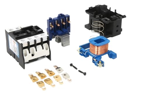Contactor de CA CJX2-9511 trifásico de 48V con alta resistencia para carril DIN 2