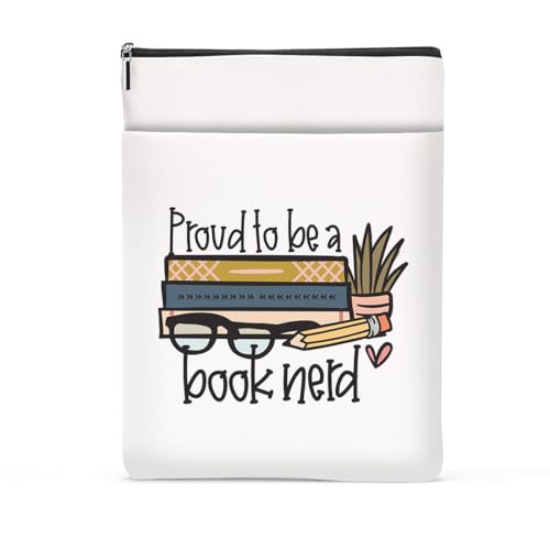 Custodia per libri per nerd regalo per amanti dei copertine per in brossura custodia per di Natale e compleanno per bibliotecari per donne lettori sorelle accessori per