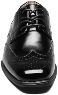 Florsheim Boy's, Reveal Wingtip Oxford JR â€“ Little Kid & Big Kid Black | Image 2