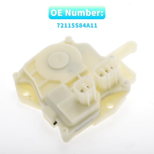 Image of X AUTOHAUX Replacement Front Right Passenger Side Power Door Lock Actuator Motor for Honda Odyssey 2001-2004 for Honda Accord 98-02 Door Latch Actuator Assembly Replace No.72115S84A11 Beige