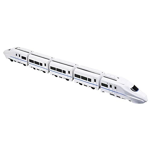 Conjuntos de trem elétrico - Simulação de brinquedo modelo de trilho de alta velocidade ABS com luze