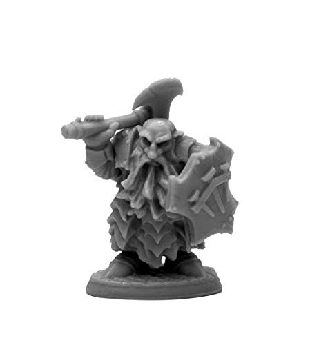 Pechetruite 1 x Dark Dwarf Cleaver - Reaper Bones Miniature zum Rollenspiel Kriegsspiel - 44139