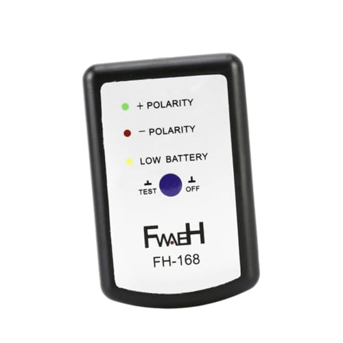 ETHZZLE Car Speaker Polarity Tester Phase for Audio Systems Durable Design Indicator for Subwoofer Tweeter Testing