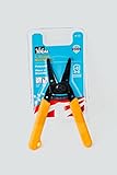 Ideal Industries Inc 45-125 - Wire Stripper, Maximum Compatible Wire Size: 22 (Solid) AWG, 24 (Standard) AWG, Includes Cutter